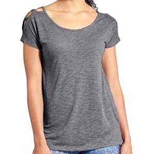 Athleta Siri Mind Over Matter Tee Gray